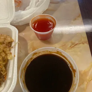 Egg foo young SAUCE!