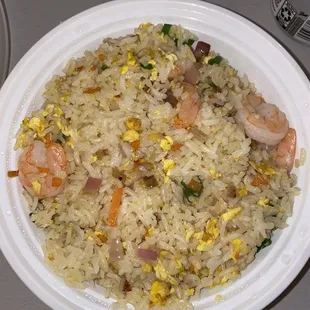 shrimp Fried Rice with Shrimp (GF)