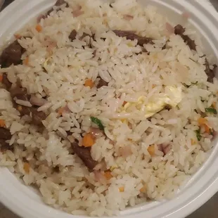 Beef fried rice