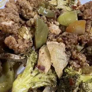 Chunks of ginger and jalapeños??