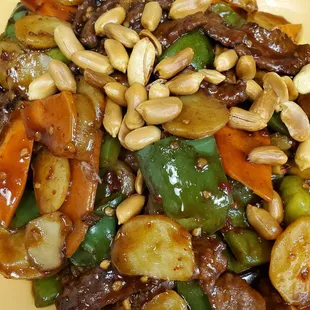 Kung pao beef