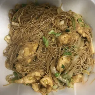 Chicken Rice Noodles.