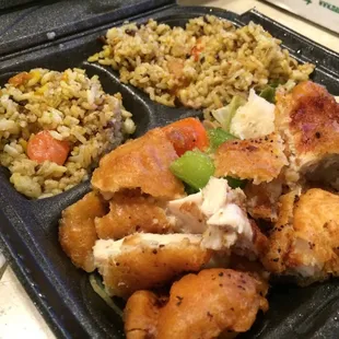 Boneless Chicken Combo - coworker said it was tasty!