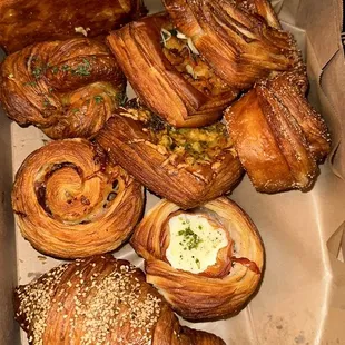 Assorted pastries