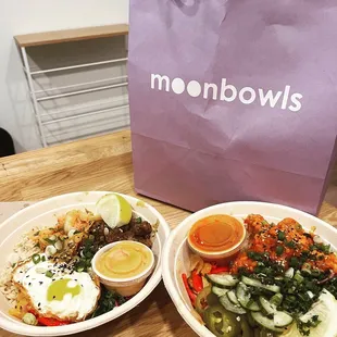 Avocado Bulgogi and Korean hot chicken