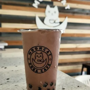 Chocolate flavored Milk Tea