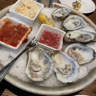 Oysters On The Half Shell