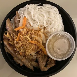 Grilled Lemongrass Marinated Pork Bowl