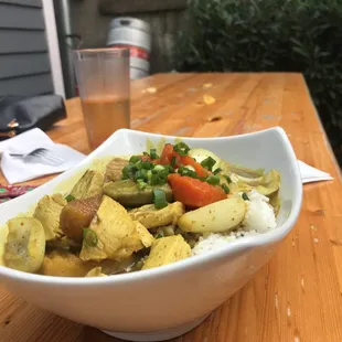 Tofu Curry Rice Bowl