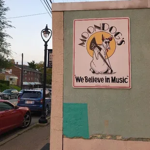 Front side of Moondog's