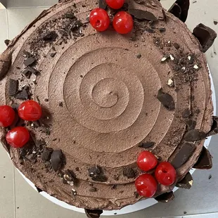 The top of the cake. I'm drooling just thinking about it.