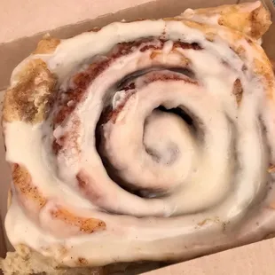 Fluffy cinnamon roll