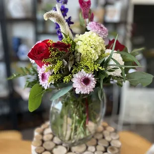 Light and bright flowers