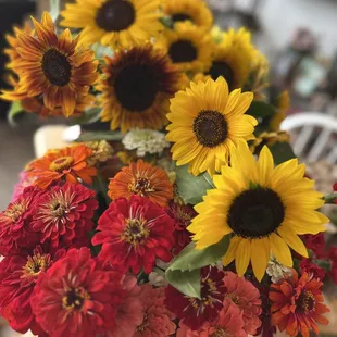 Summer flowers from local growers