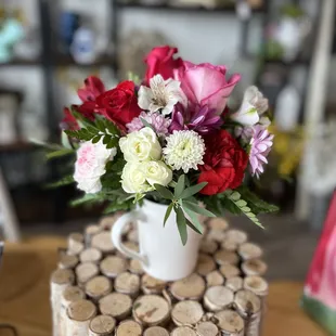 Mug of flowers