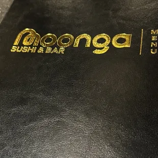 Moonga Menu