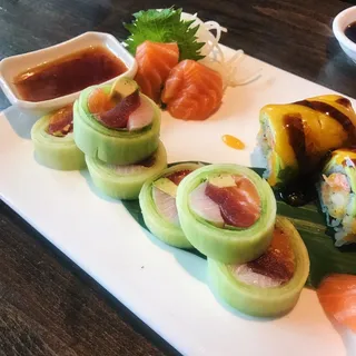 Sashimi Naruto Roll