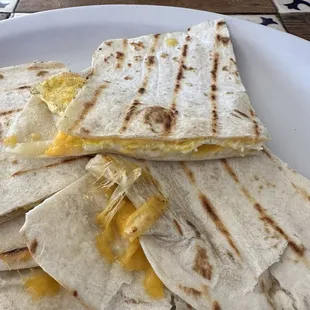 Breakfast Quesadillas
