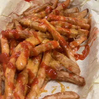 Sriracha Cheese Fries