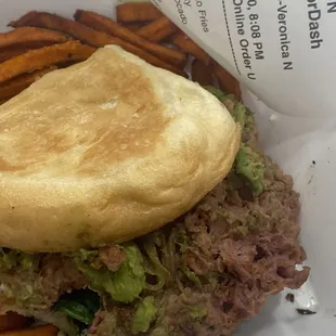 RAW UNCOOKED BEYOND BURGER PATTY