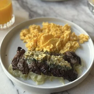 Skirt Steak  Eggs