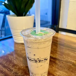 Vietnamese coffee with Boba