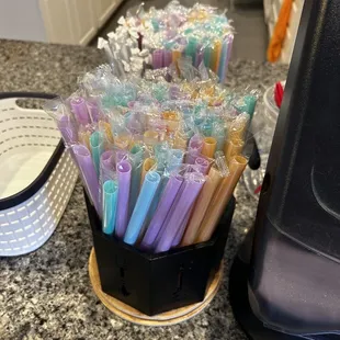 Pick your own straw!