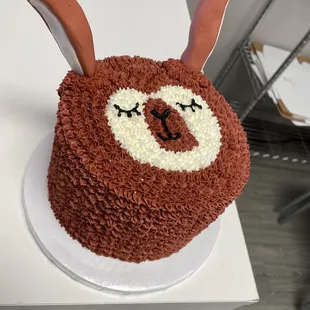 Disproportionate and way too sweet custom cake