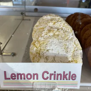 Lemon Crinkle Cookie
