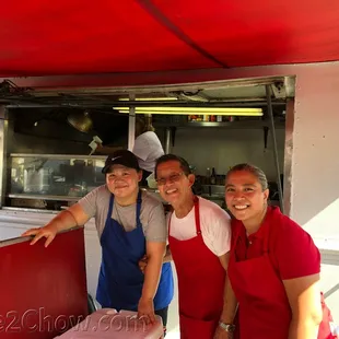 It&apos;s a family business. The chef did not want her photo taken. She is 77 and has been cooking this delicious food since they opened in 1989