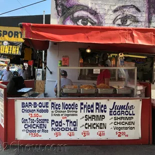 Menu, great flavors and prices