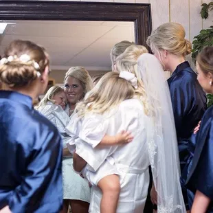 beautiful pictures in the Bridal Suite