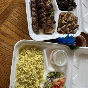 Combo plate