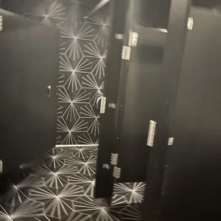 Cool wallpaper in ladies bathroom! 08/14/2023