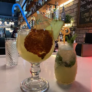 Piña cojito + margarita