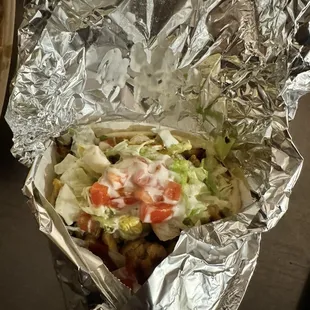 Chicken shawarama