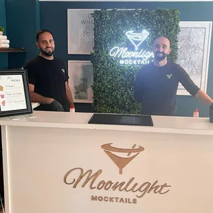 Ali and Mohammed and their gorgeous set-up