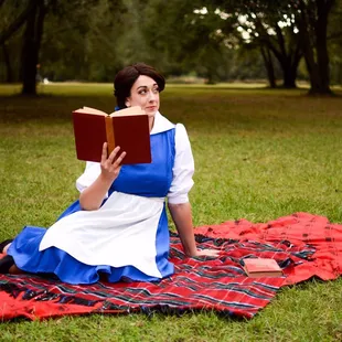 Marann Curtis as Belle in Beauty and the Beast Photo cred: Amanda Anita Photography