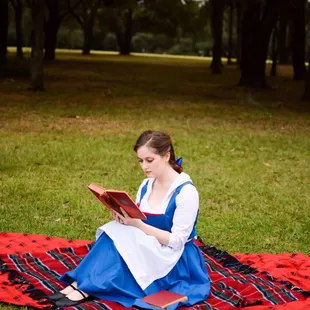 Laura Pratesi as Belle in Beauty and the Beast Photo cred: Amanda Anita Photography