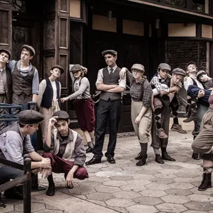Photo by: Lalalu Photography Cast of Disney's Newsies
