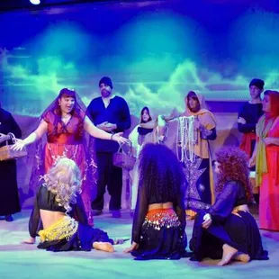 The Cast of Kismet!  Playing until September 10th.