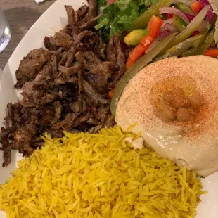 Beef shawarma