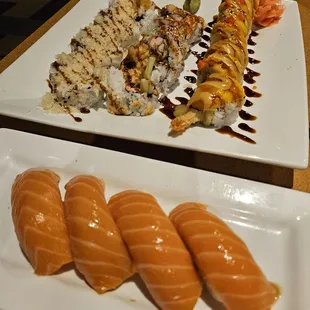 The lovely goodies she and I shared!