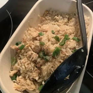 Crab fried rice