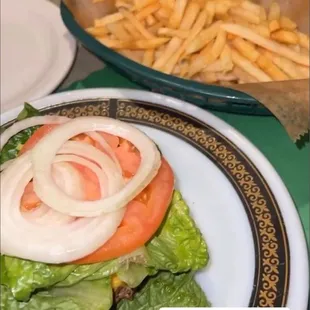 Cheese Burger Protein Style ! They are very accommodating to your needs.