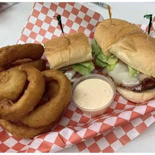 Famous gladiator burger! One of my favs!