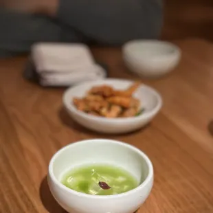 Complementary appetizer