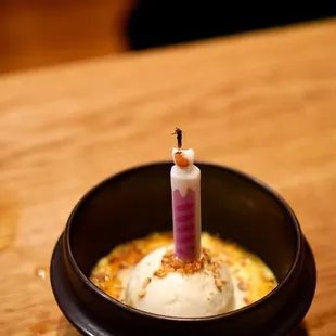 Buckwheat ice cream