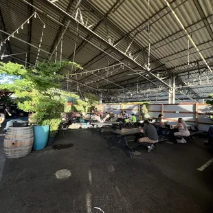 Outside patio