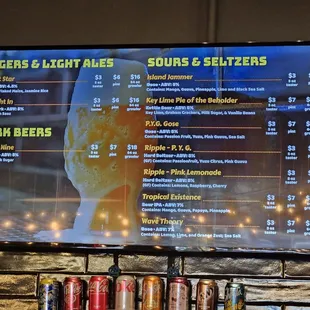 Beer menu 2/2